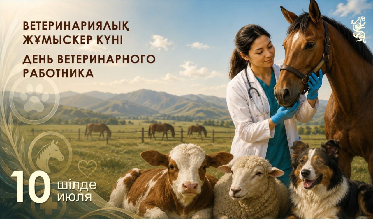 Сегодня в Казахстане отмечается День ветеринарного работника
