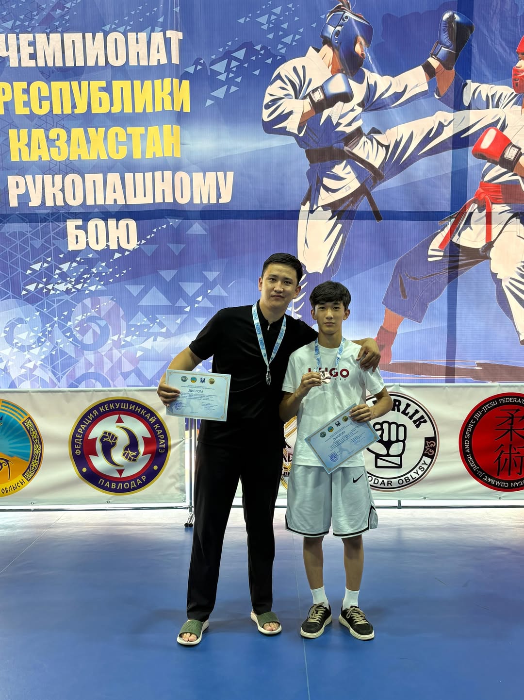СПОРТСМЕНЫ ВКО ЗАВОЕВАЛИ МЕДАЛИ НА ЧЕМПИОНАТЕ РК ПО РУКОПАШНОМУ БОЮ