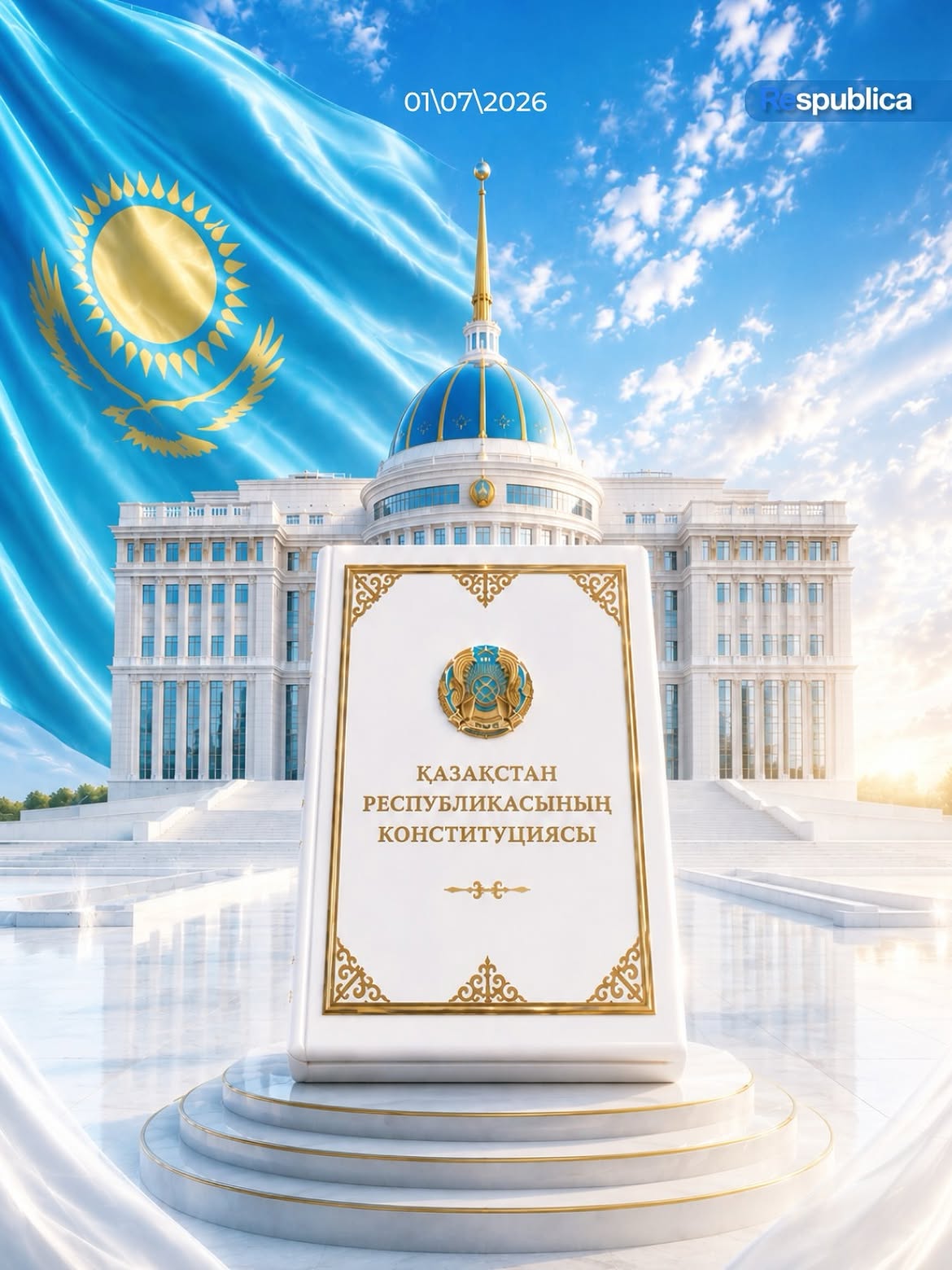 Сегодня 1 июля 2026 года – исторический день для Казахстана.
