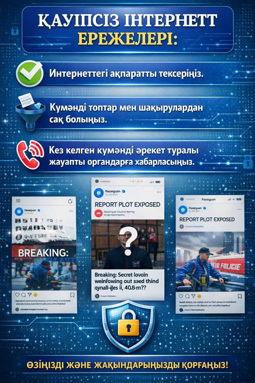 Правила безопасного интернета.