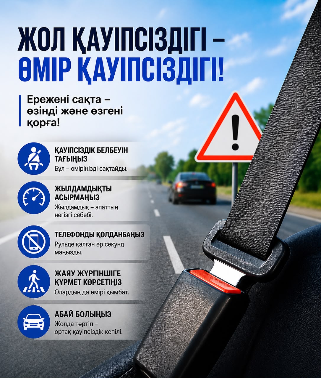 Безопасность на дороге – ответственность каждого!