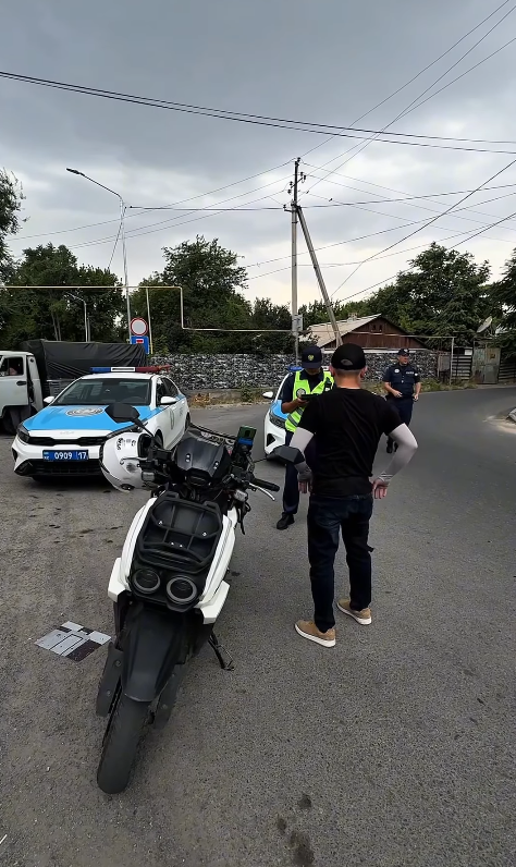 В рамках ОПМ «Безопасная дорога» водители мопедов находятся под контролем
