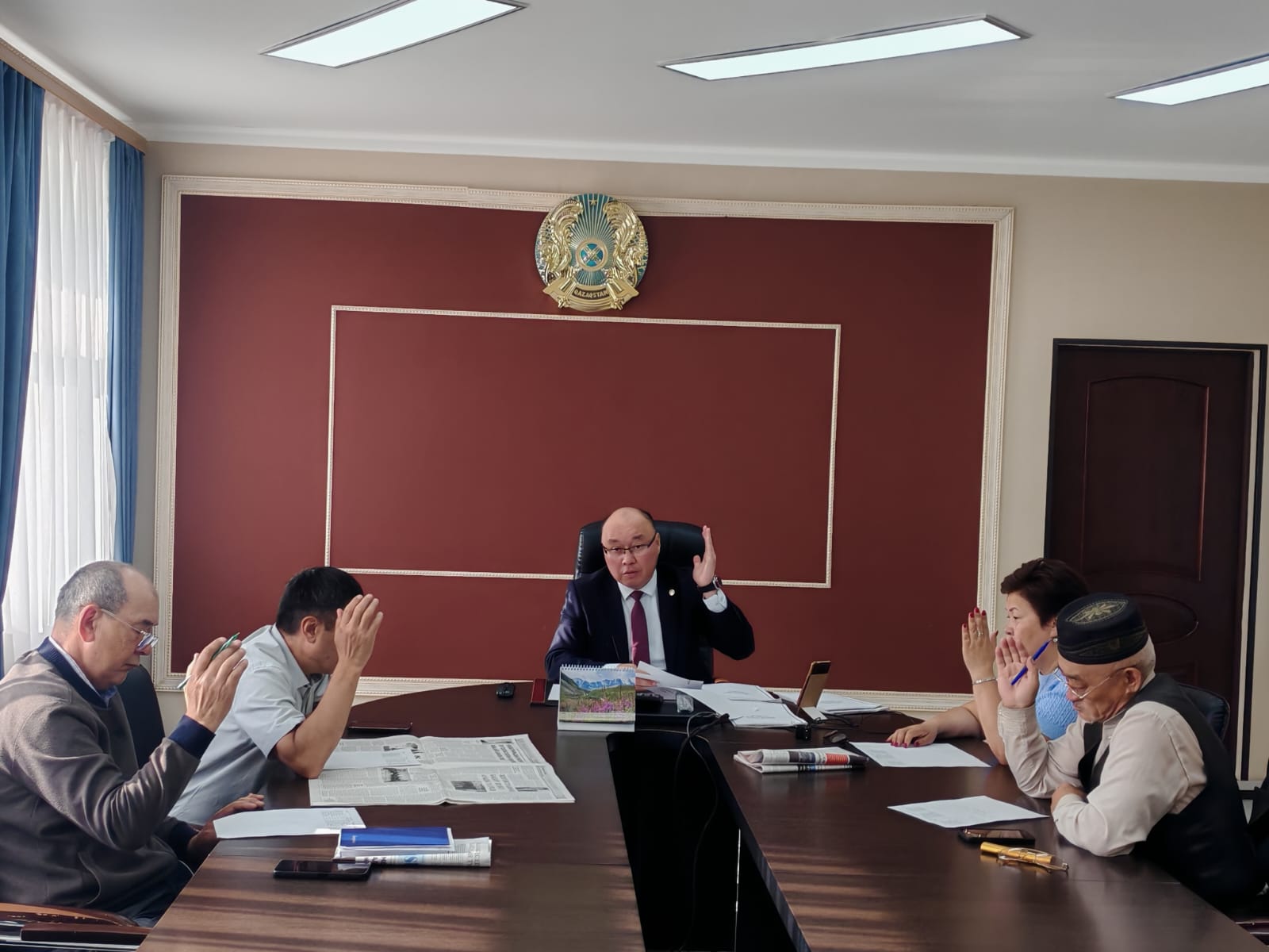 Заседание комиссии по приему кандасов