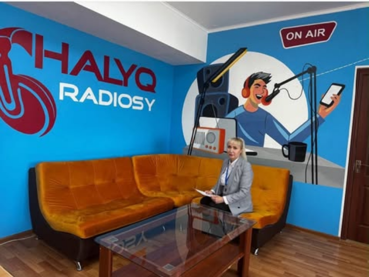 В эфире «Halyq radiosy»
