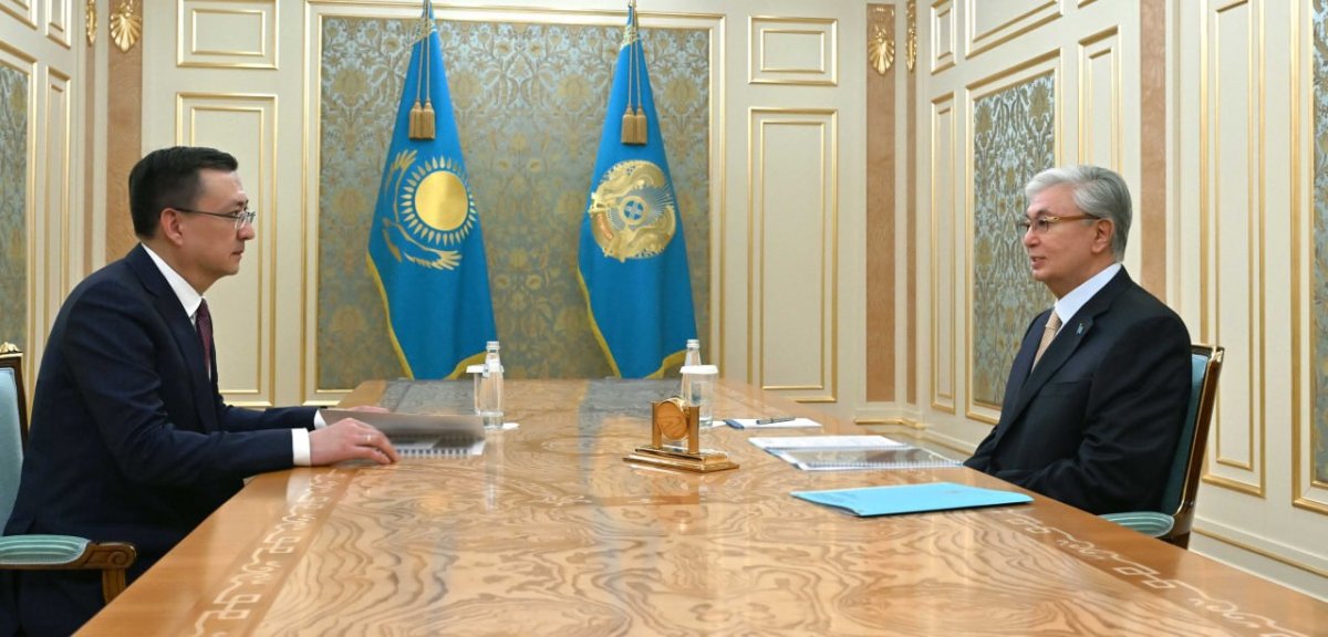 Касым-Жомарт Токаев принял заместителя Председателя – руководителя Секретариата Қазақстан Халық Кеңесі Канатбека Жайсанбаева