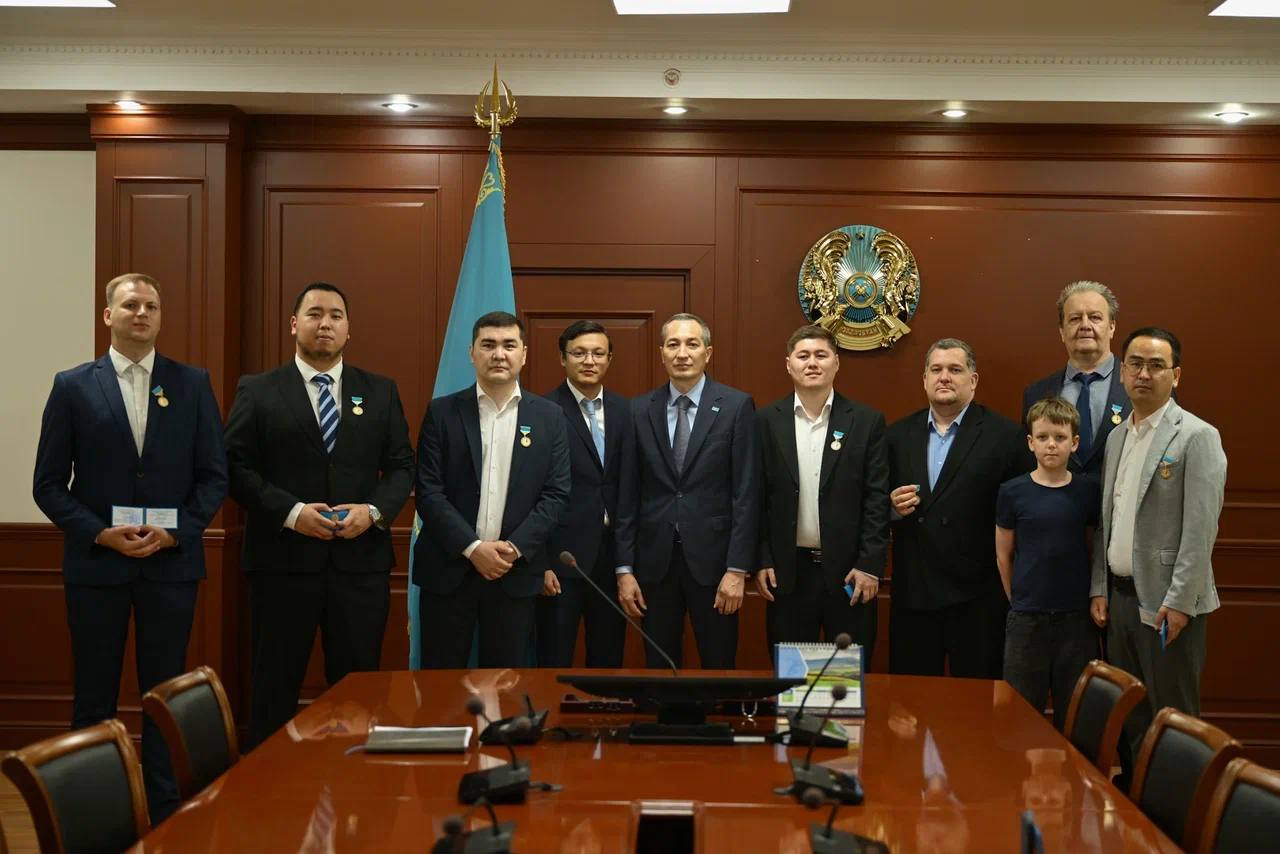 Спортивных журналистов наградили знаком «Ақпарат саласының үздігі»