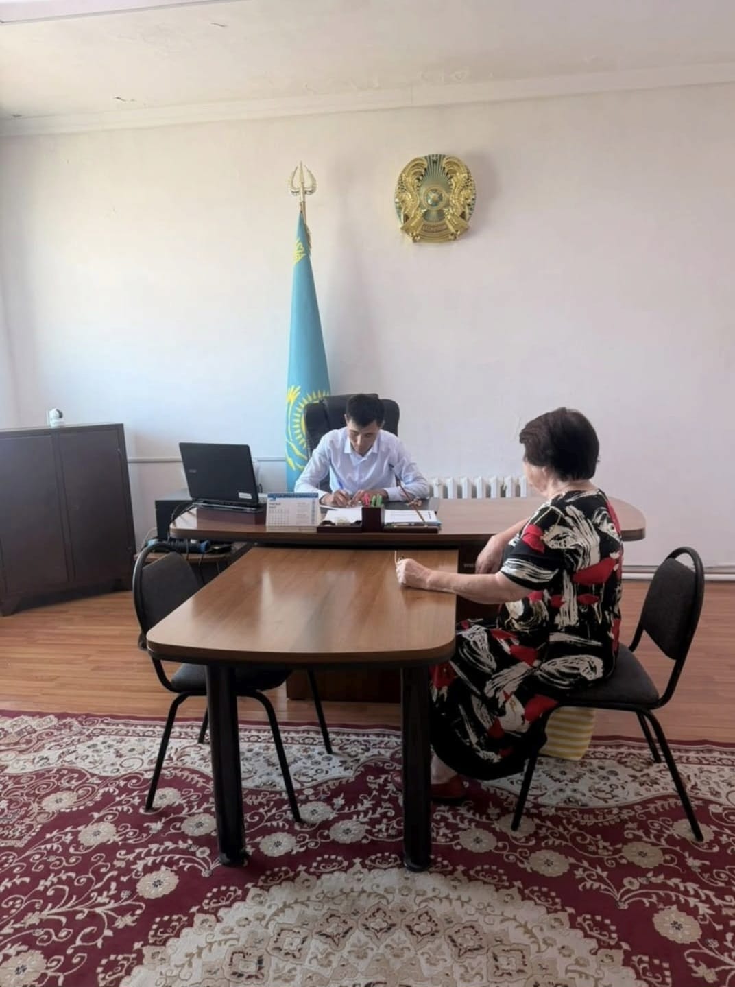 Личный прием акима округа