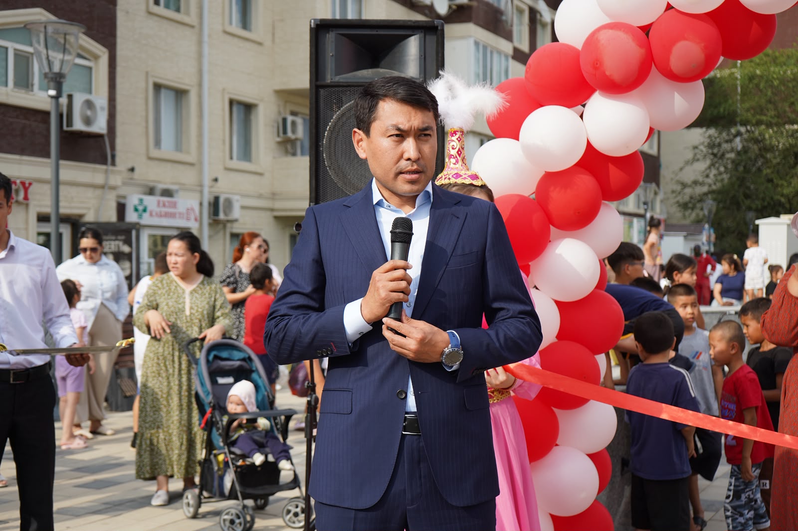 Сегодня в Жылыойском районе состоялась торжественная церемония открытия первого в районе арбата.