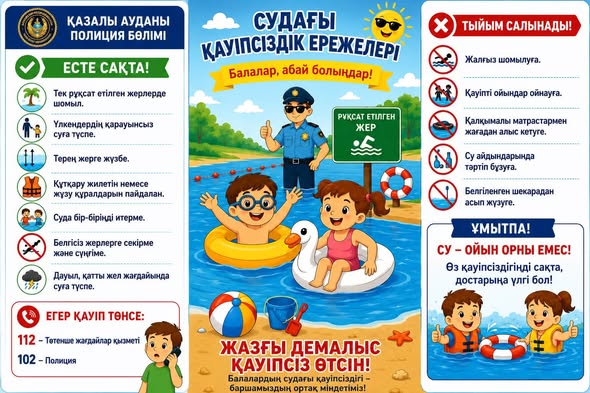 СОБЛЮДАЙТЕ ПРАВИЛА БЕЗОПАСНОСТИ НА ВОДЕ!