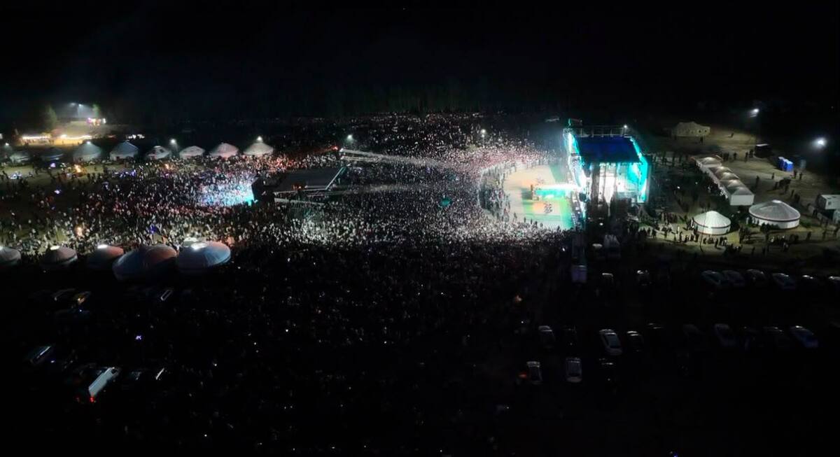 ALTAI FEST завершился без происшествий: концерт Димаша Кудайбергена собрал свыше 50 тысяч зрителей