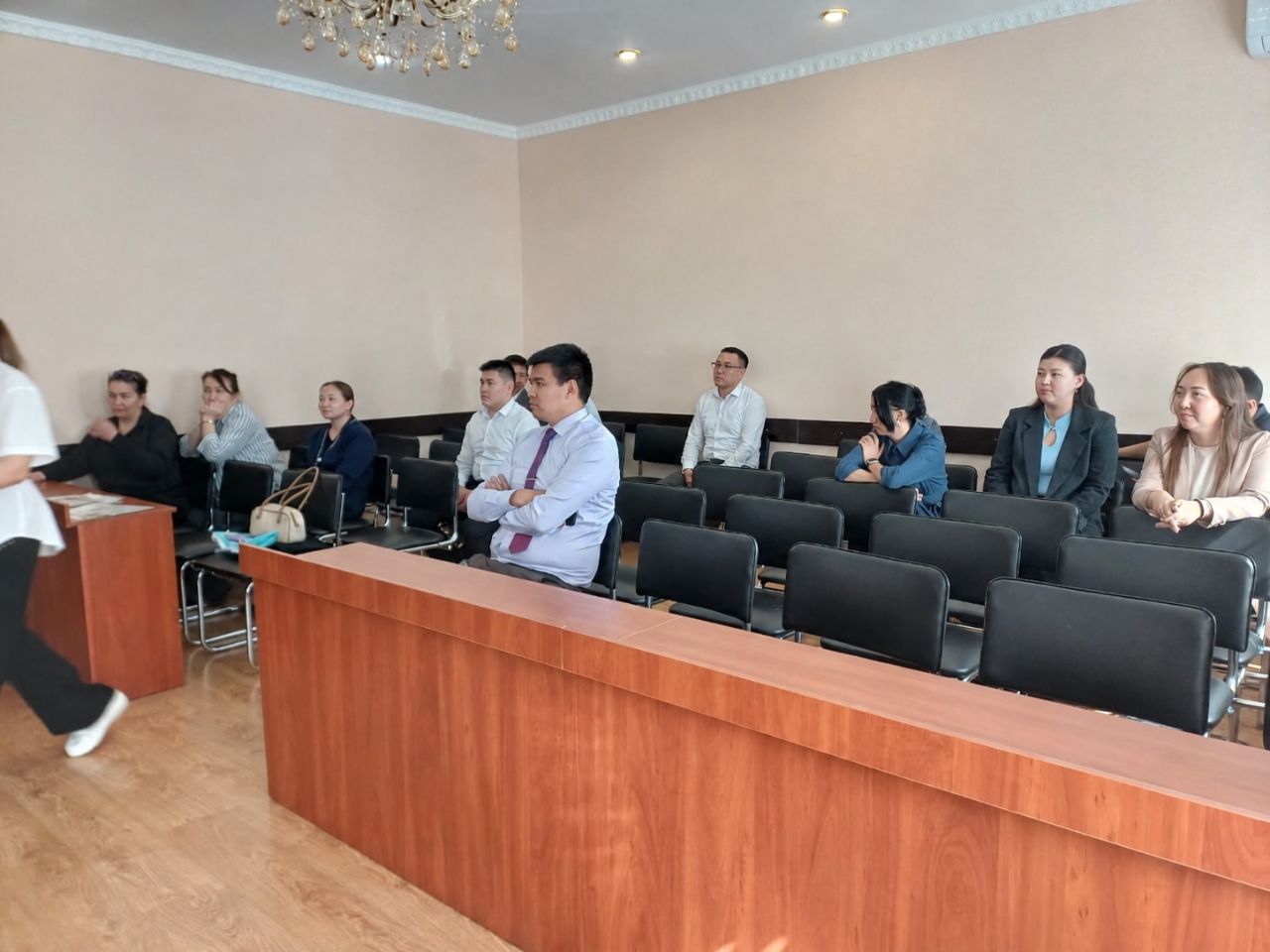 В ГУ «Управление строительства, архитектуры и градостроительства акимата Костанайской области» состоялась лекция по продвижению идеологии Закона и Порядка