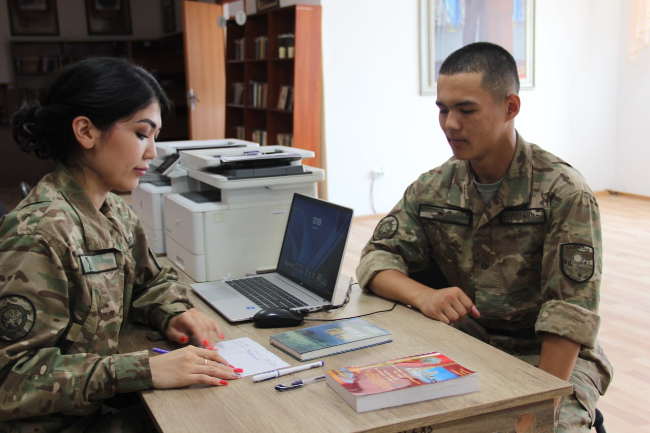Литературный челлендж  «BOOKGUARD»: военнослужащие Национальной гвардии прочитали более четырех тысяч книг