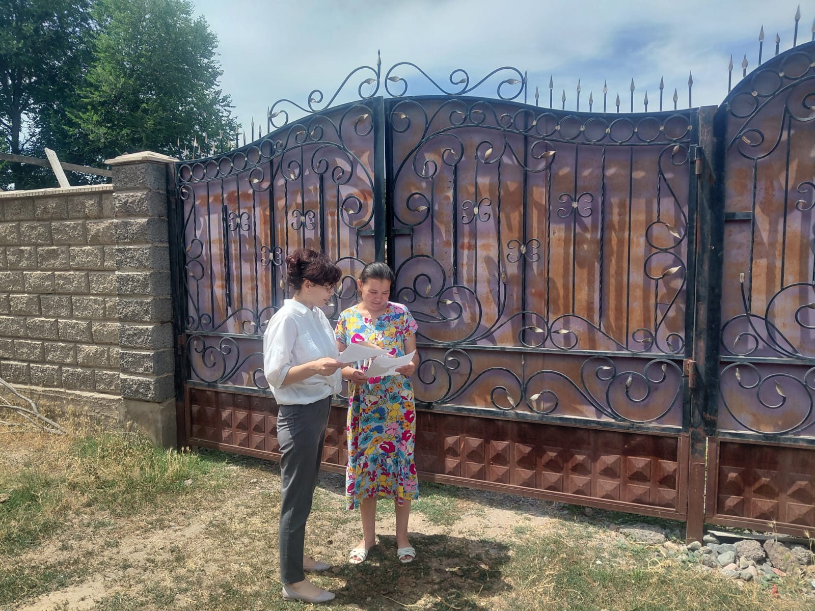 Проведена раздача брошюр.