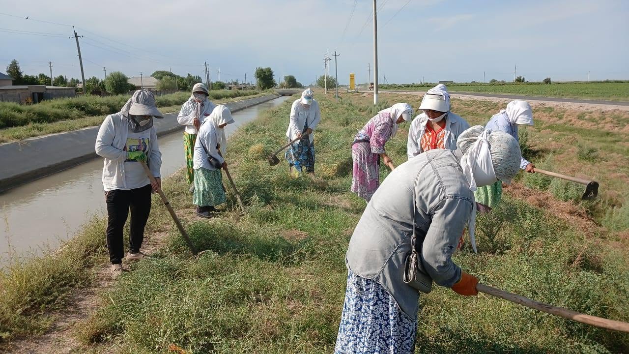 В МАКТААРАЛЬСКОМ РАЙОНЕ ПРОШЕЛ ОЧЕРЕДНОЙ СУББОТНИК В РАМКАХ ЭКОЛОГИЧЕСКОЙ АКЦИИ «ТАЗА ҚАЗАҚСТАН»