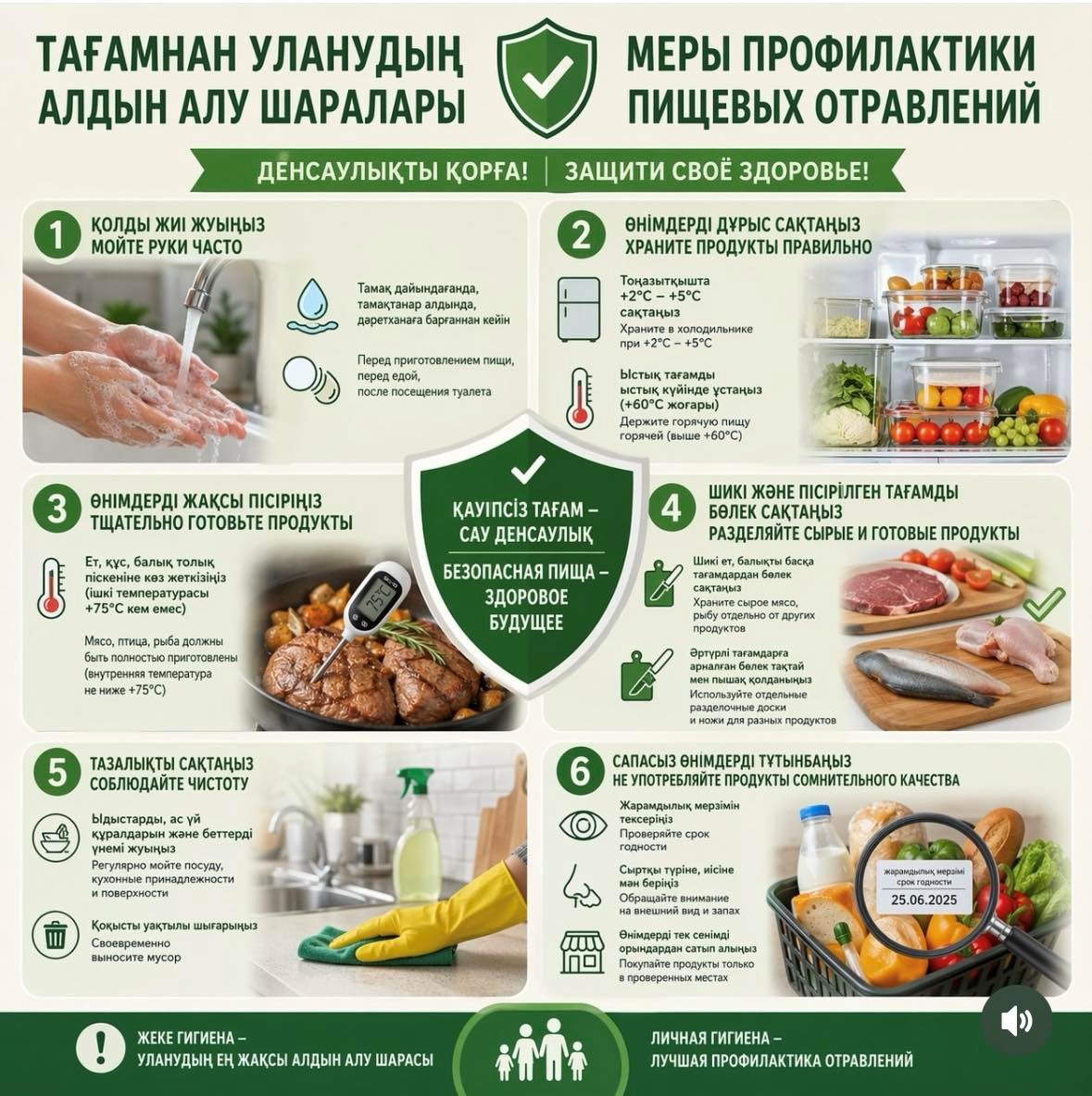 Способы предотвращения пищевого отравления.