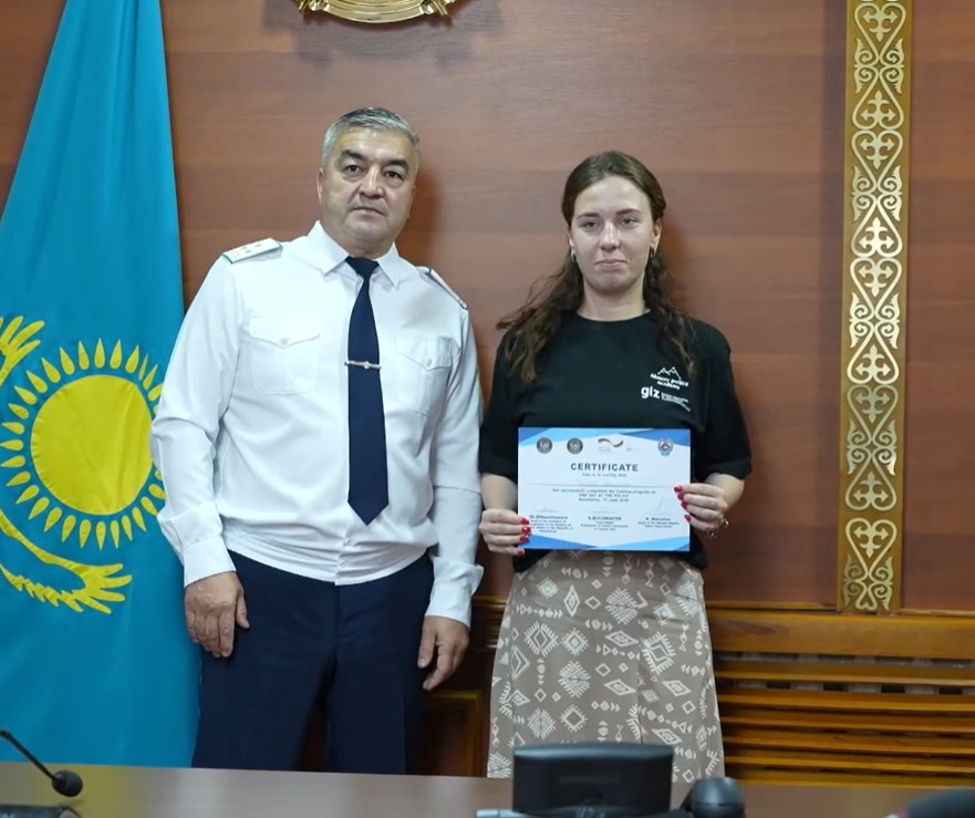 Один день в полиции: молодежь Кокшетау создает образ полиции будущего