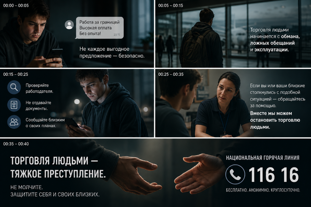 Торговля людьми- тяжкое преступление