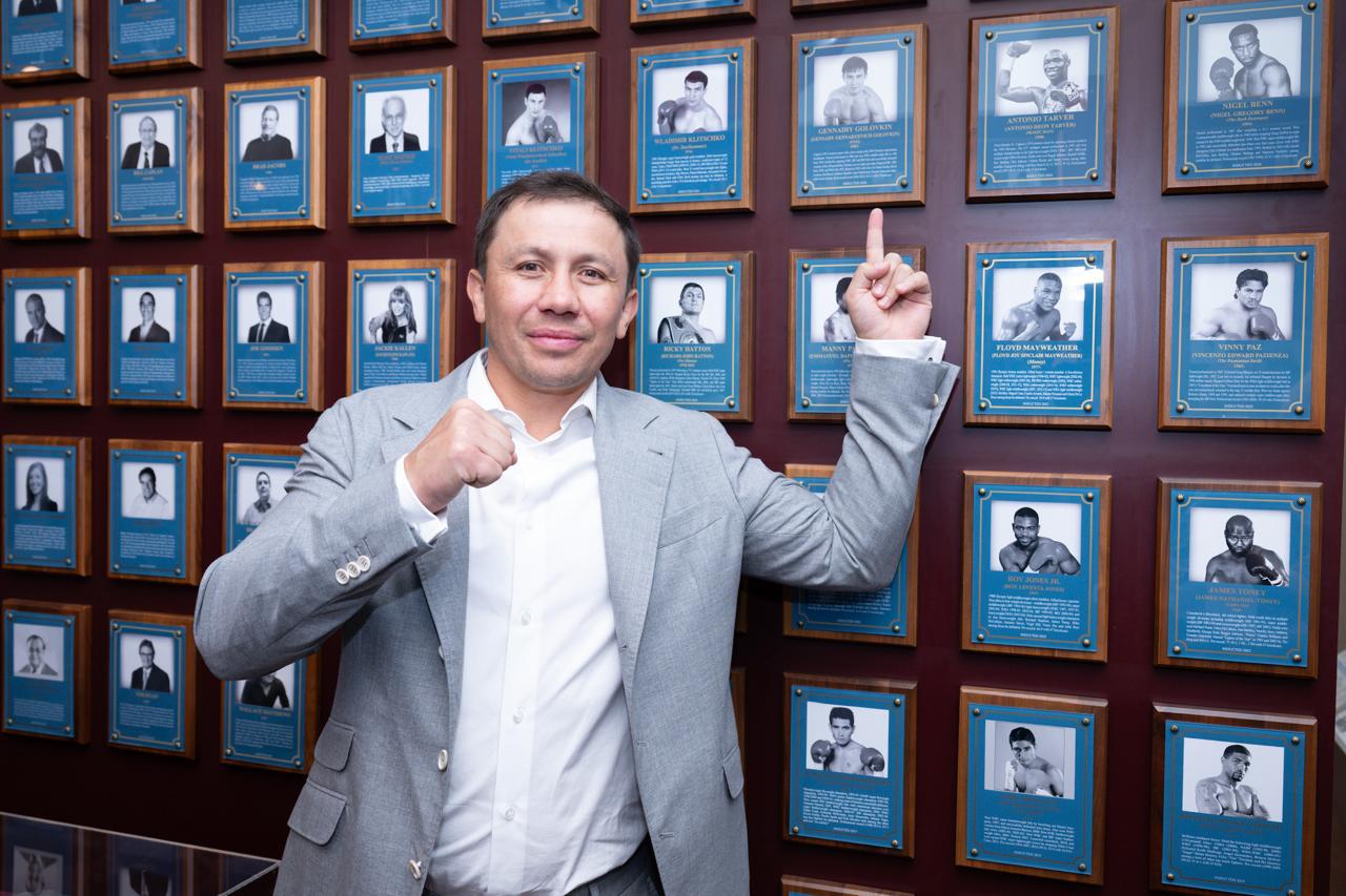 Геннадий Головкин официально включен в Международный зал славы бокса