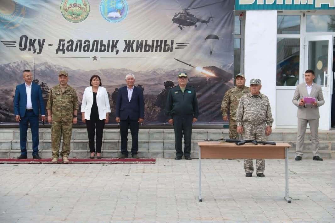 В Сырымском районе стартовал учебно-полевой сбор