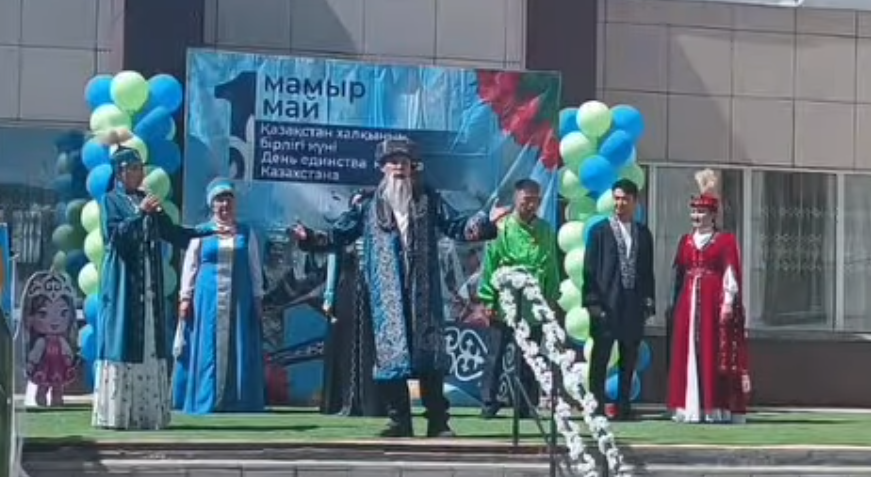 ✨ Шүлбі кентінде 1- Мамыр Қазақстан халқының бірлігі күні мерекесі аталып өтті.