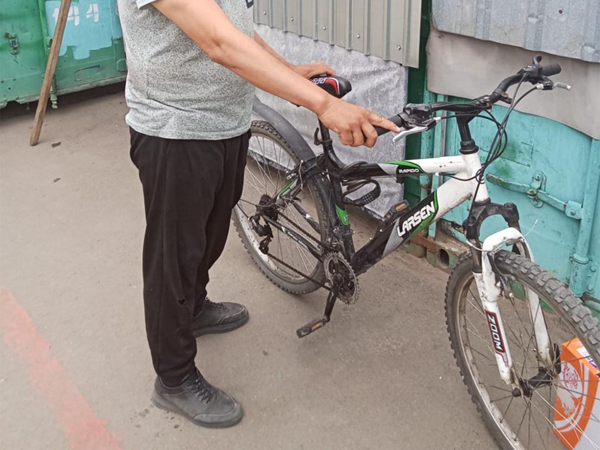 Полицейские вернули подростку украденный велосипед в Петропавловске