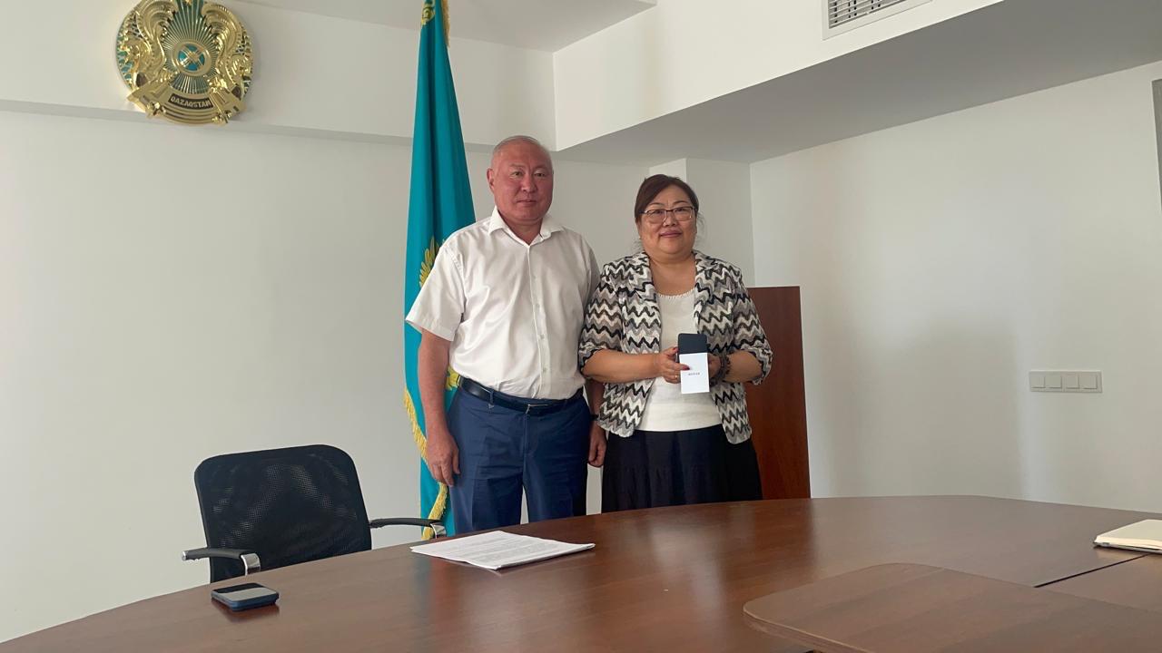 Высокая награда за многолетнюю безупречную службу