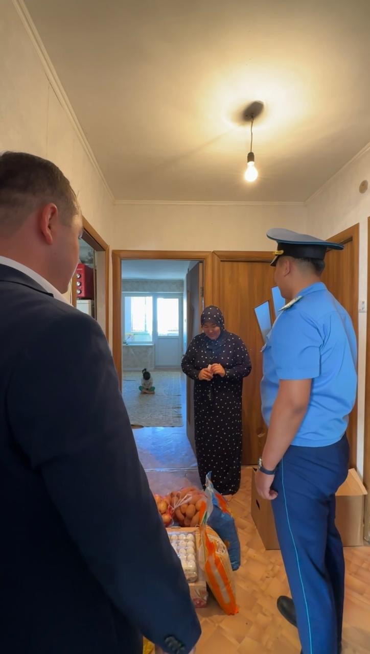 100 нуждающихся семей получили адресную помощь в рамках акции «Доброе дело»