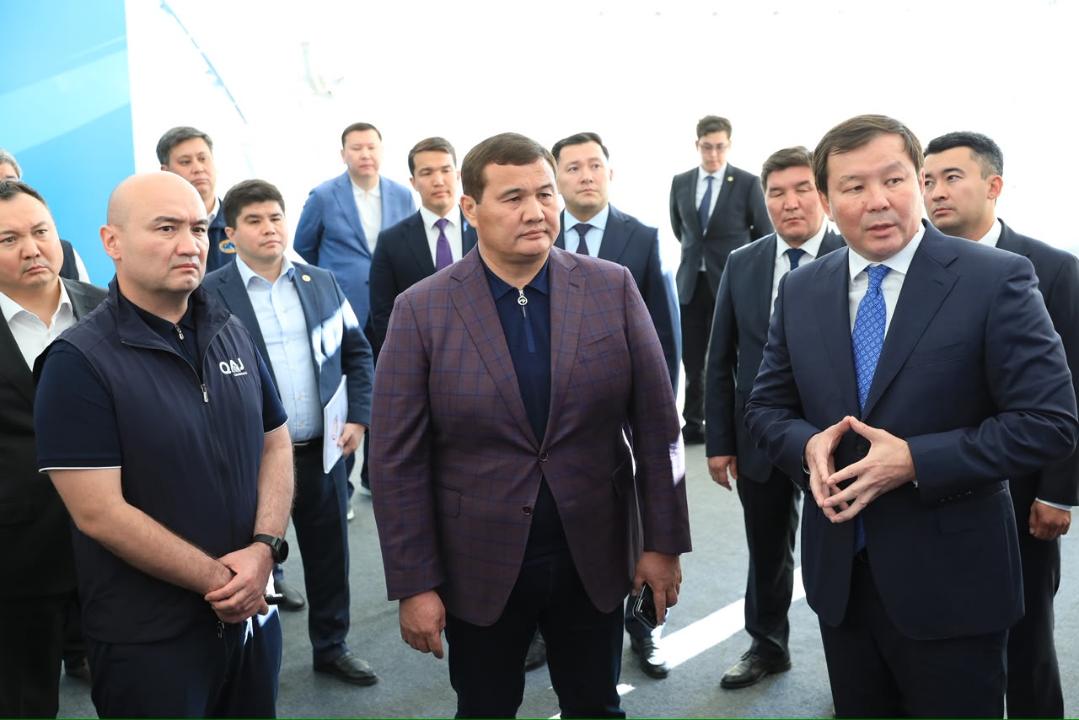 Нурлыбек Налибаев ознакомился с ходом дорожного строительства в Актюбинской области