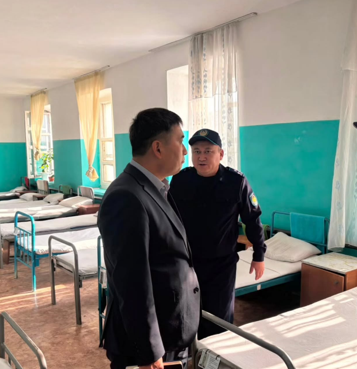 Провел мониторинговое посещение подмандатного учреждения уголовно-исполнительной системы – учреждения #24 Комитета уголовно-исполнительной системы МВД РК.