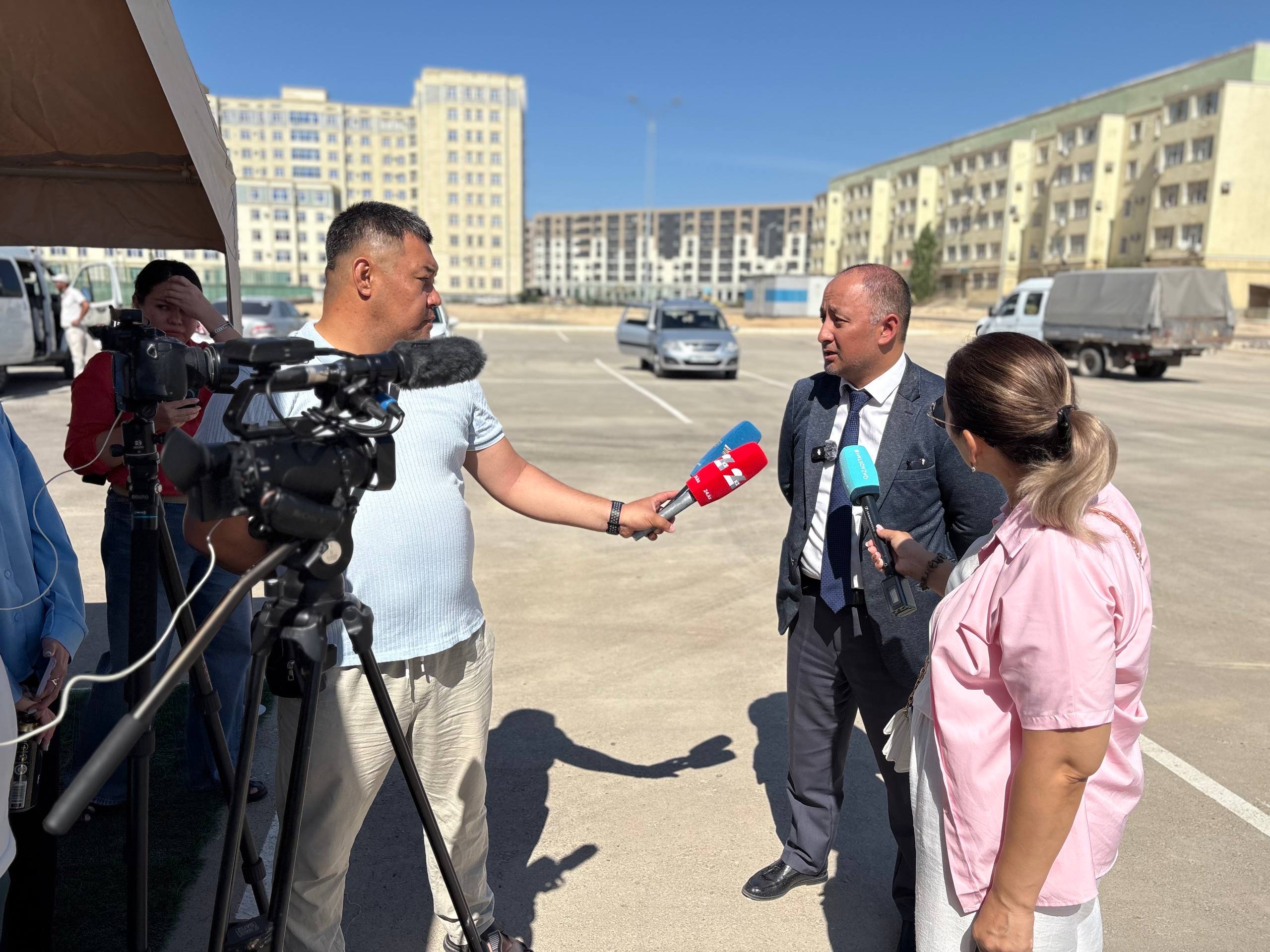 В Актау состоялся пресс-тур для представителей СМИ