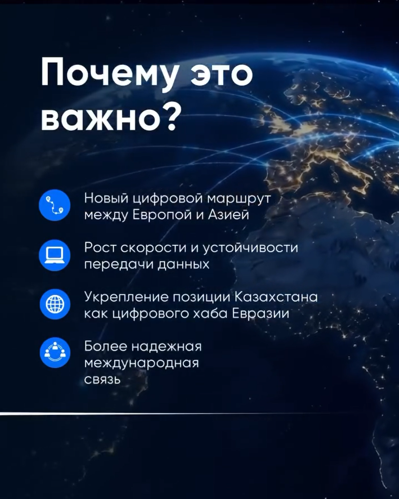 🇰🇿🇦🇿Транскаспийская ВОЛС: проект выходит на новый этап