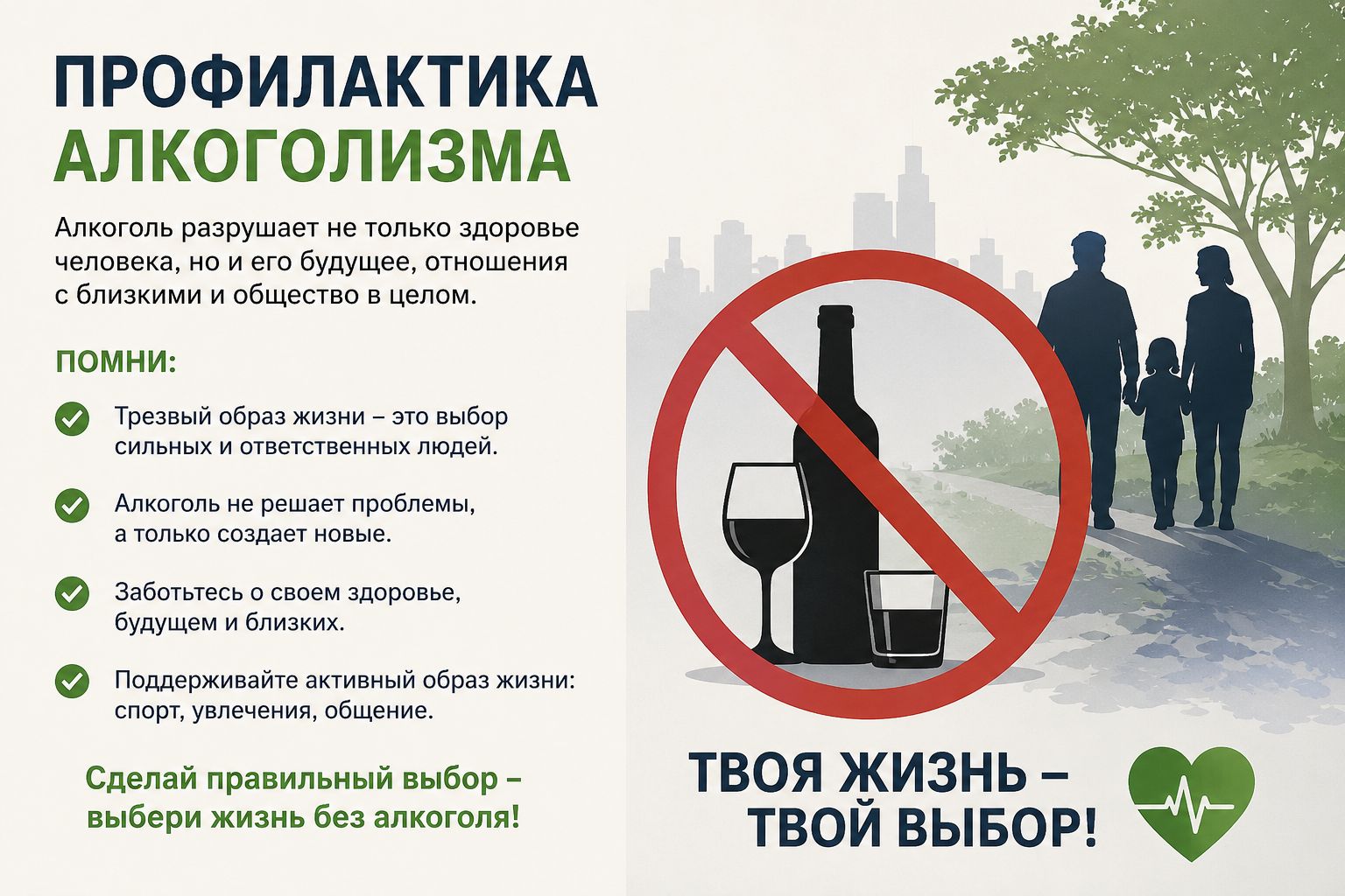 Профилактика алкоголизма