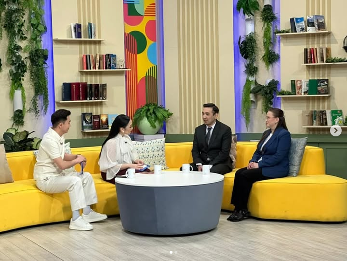 Интревью в программе “Оян”