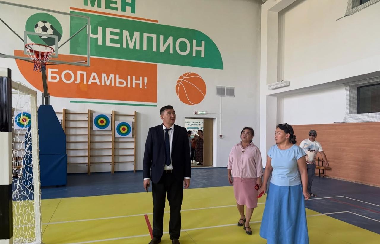 В Актюбинской области проверяется готовность школ, построенных в рамках национального проекта «Келешек мектептері»