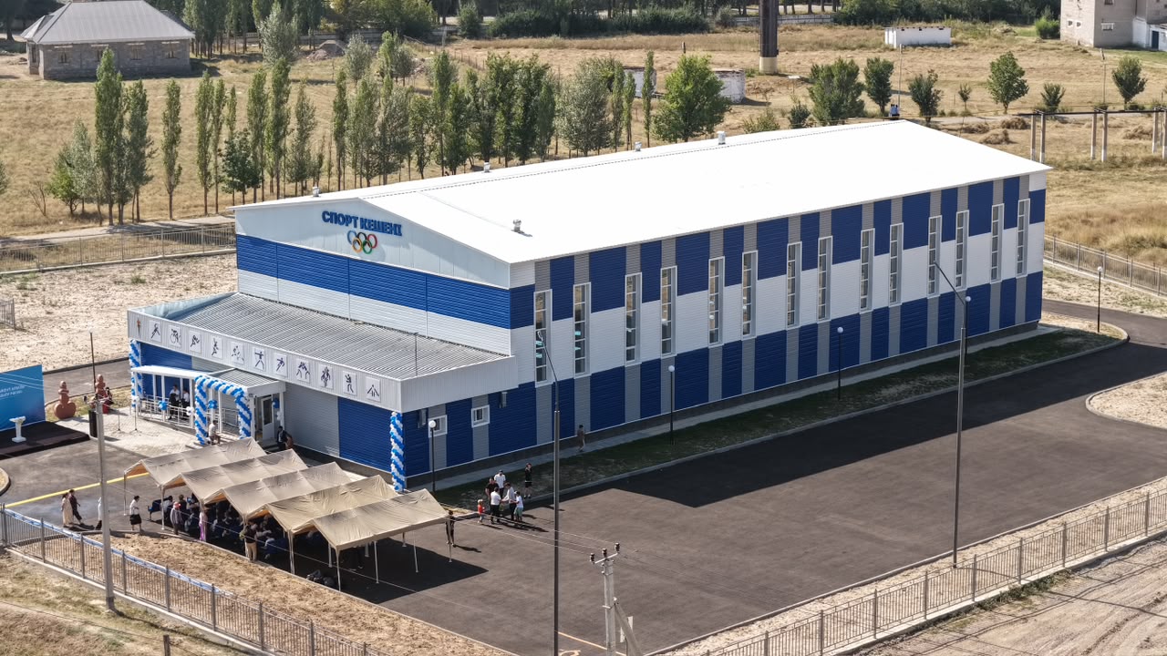 В Жамбылской области открыли новый спортивный комплекс