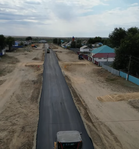 В Бескоспе впервые прокладывают дороги