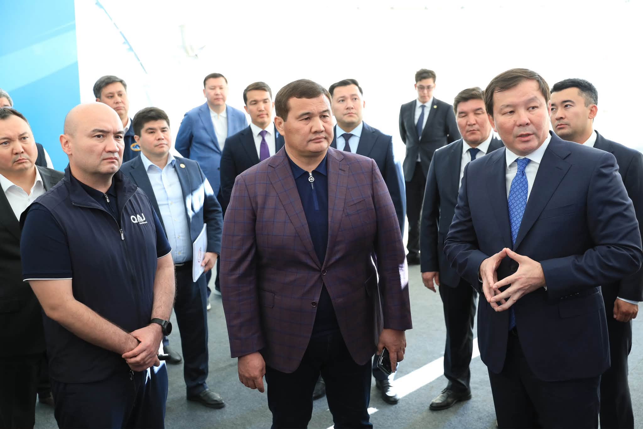 Нурлыбек Налибаев ознакомился с ходом дорожного строительства в Актюбинской области