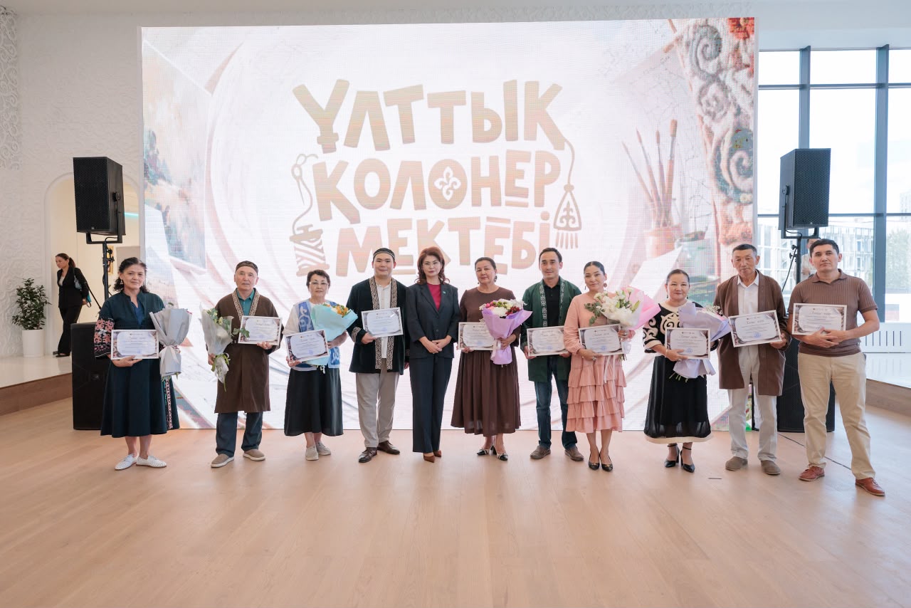 В Астане подвели итоги проекта «Школа национального ремесла»