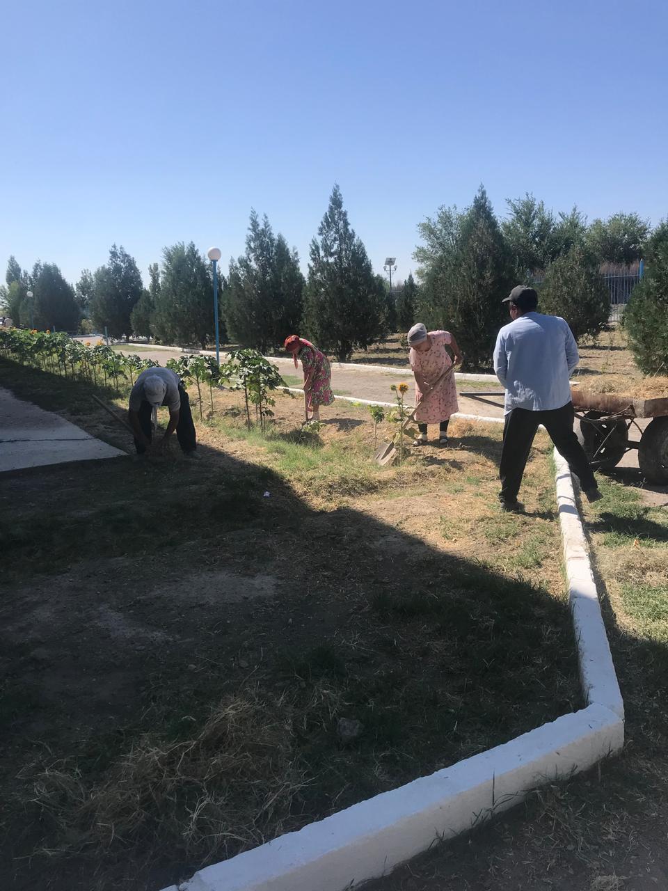 Маяқұм ауылында сенбілік