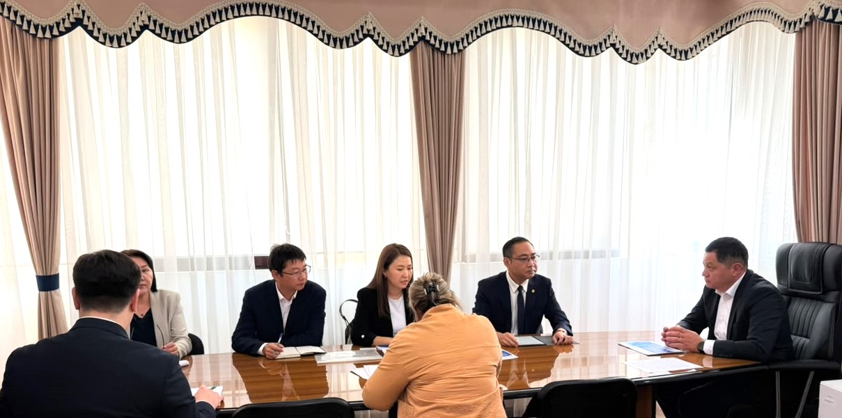 Заместитель председателя Комитета экологического регулирования и контроля провел рабочую встречу с представителями АО «China Gezhouba Group».