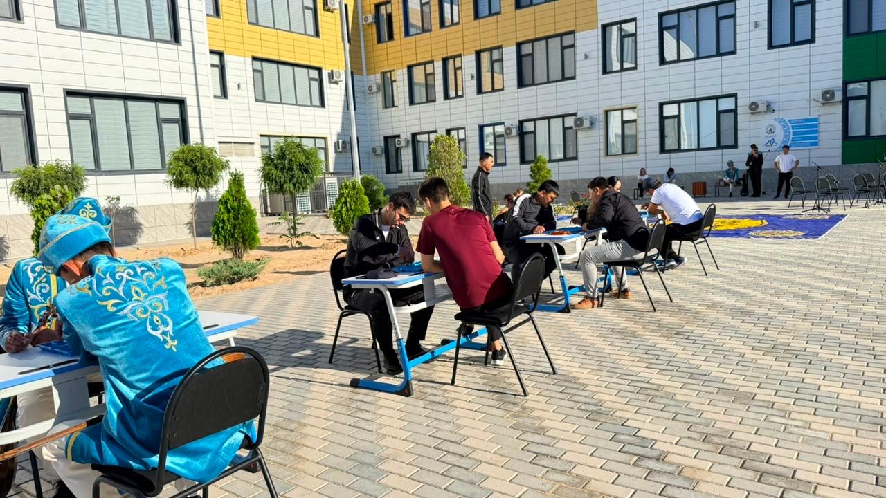 В Актау избиратели участвуют в национальных играх