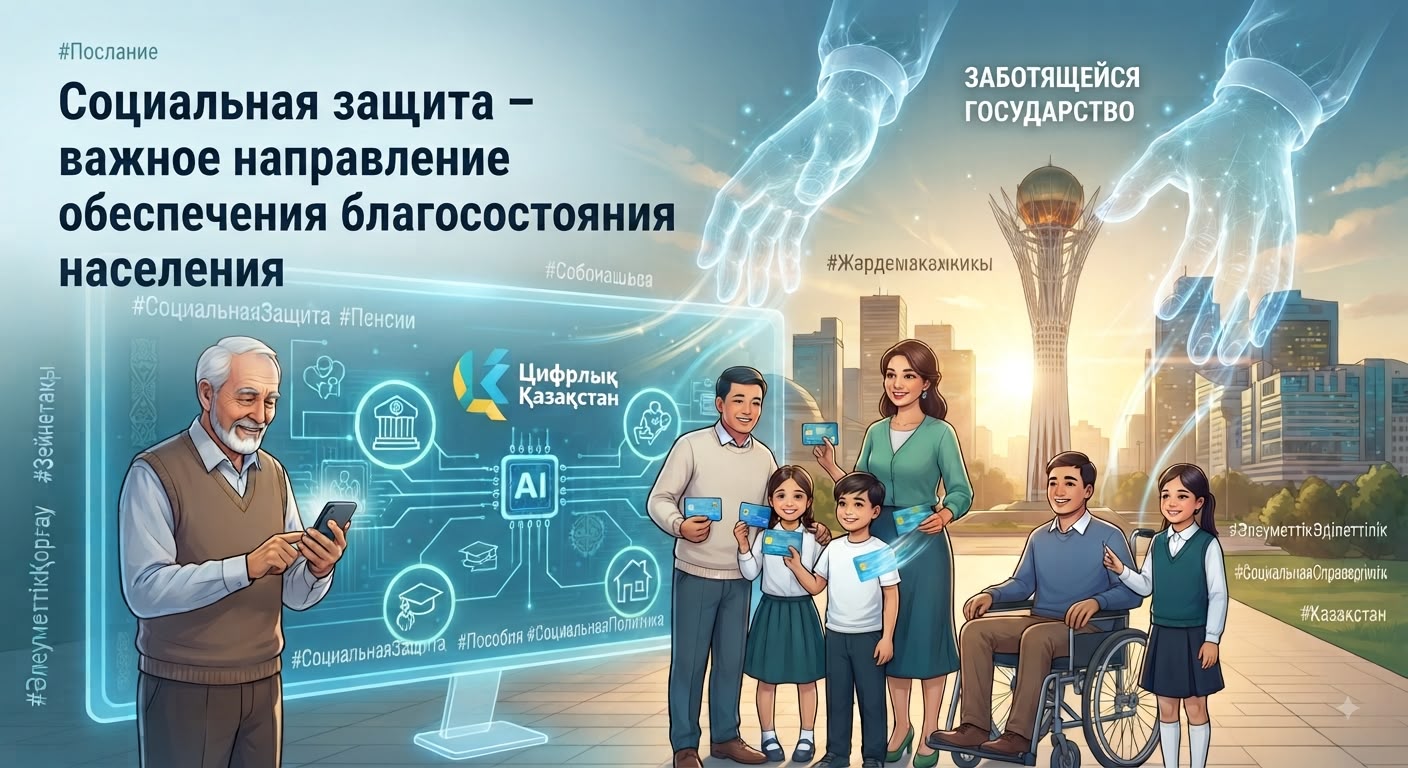 Социальная защита – важное направление обеспечения благосостояния населения