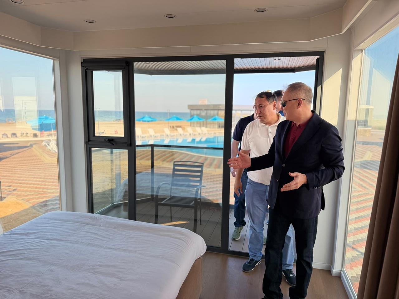 В Мангистауской области презентована ведомственная база отдыха «112 Resort Aktau»