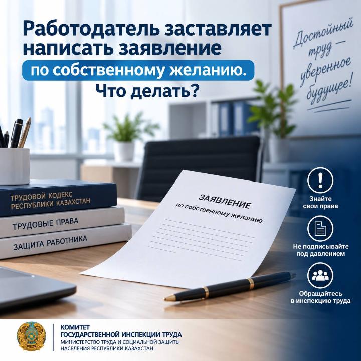 Работодатель заставляет написать заявление по собственному желанию. Что делать?