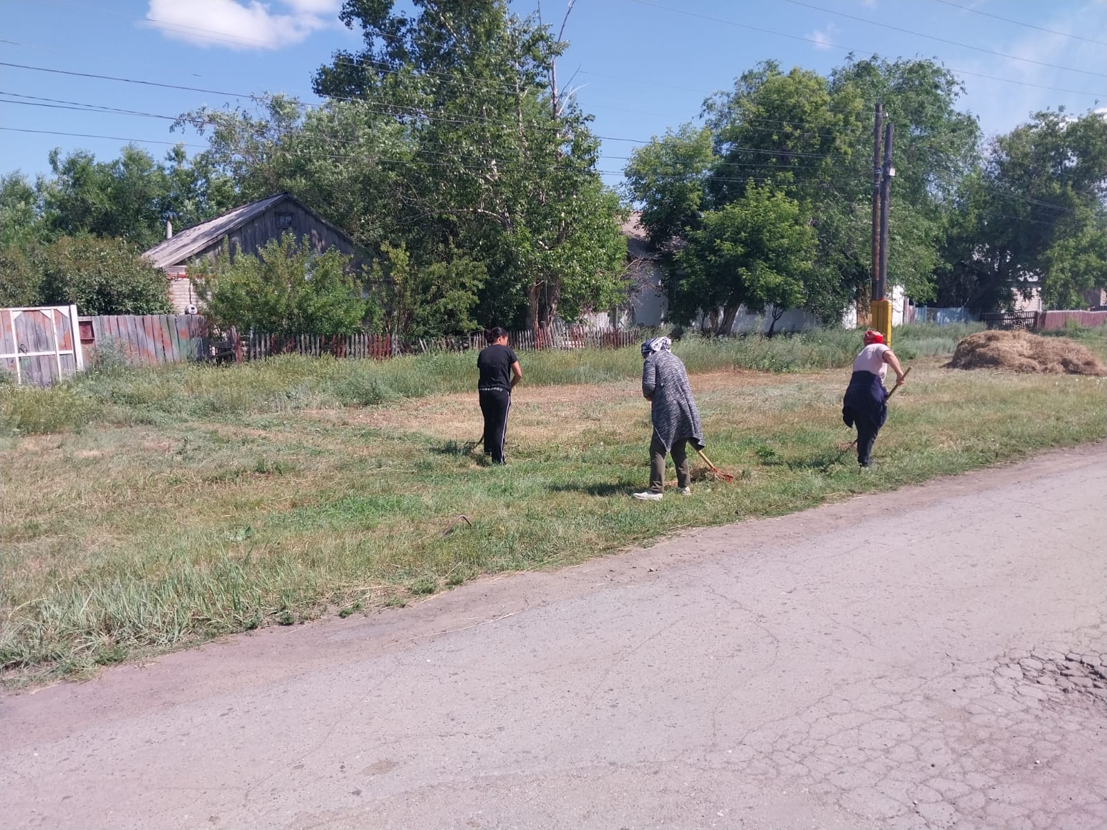 Проведён субботник