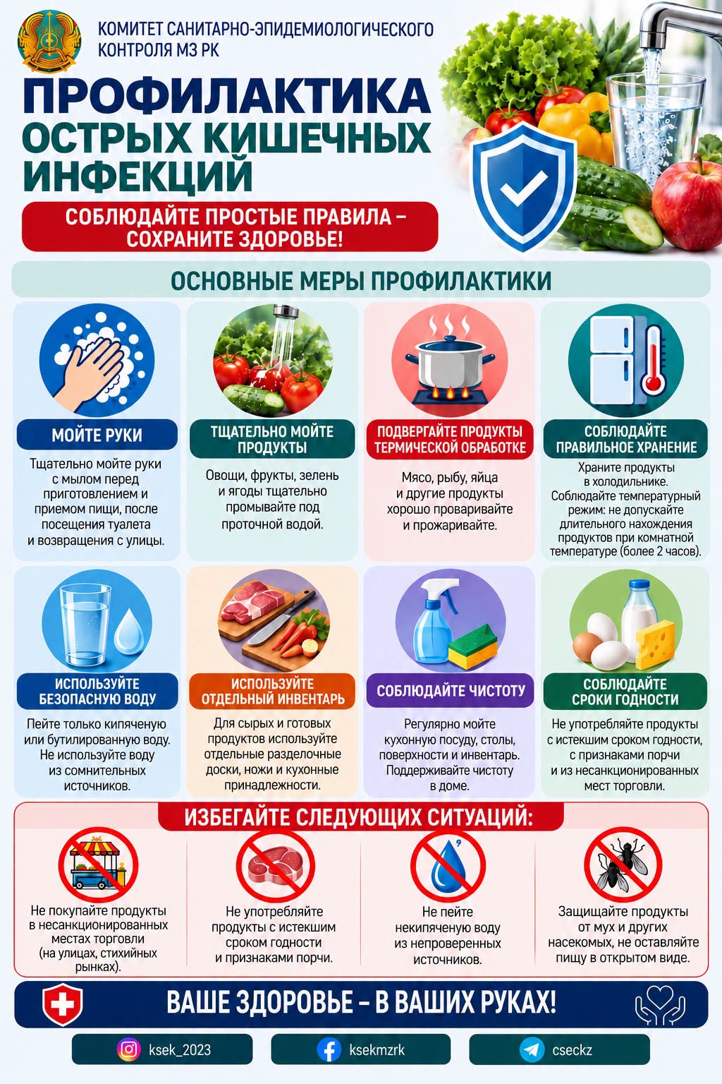 Профилактика острых кишечных инфекций