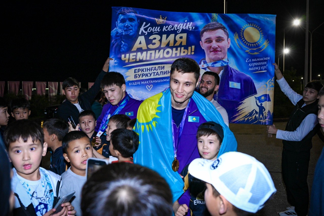 Два чемпиона ХХ азиатских игр прибыли в Актобе