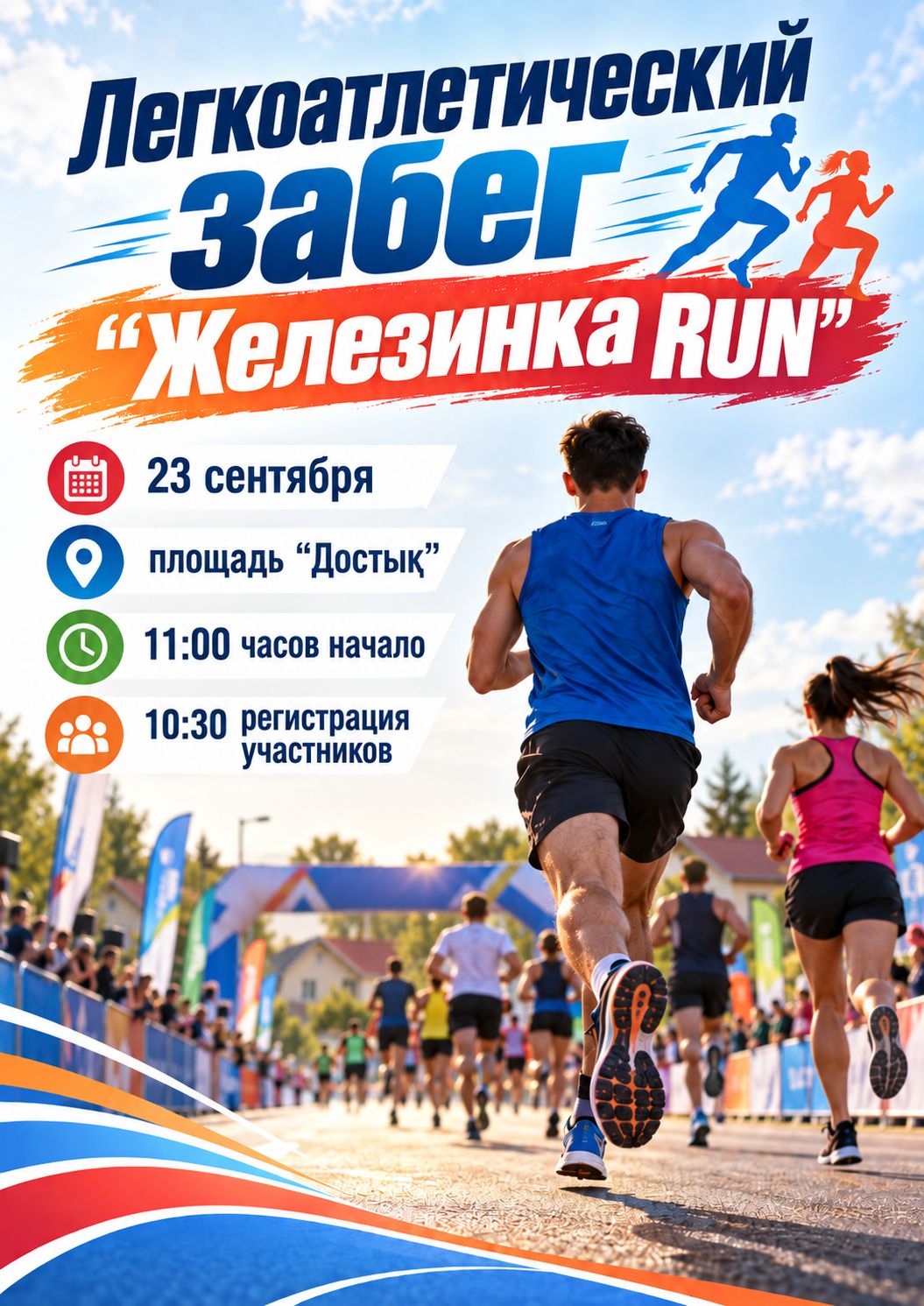 Легкоатлетический забег “Железинка RUN”