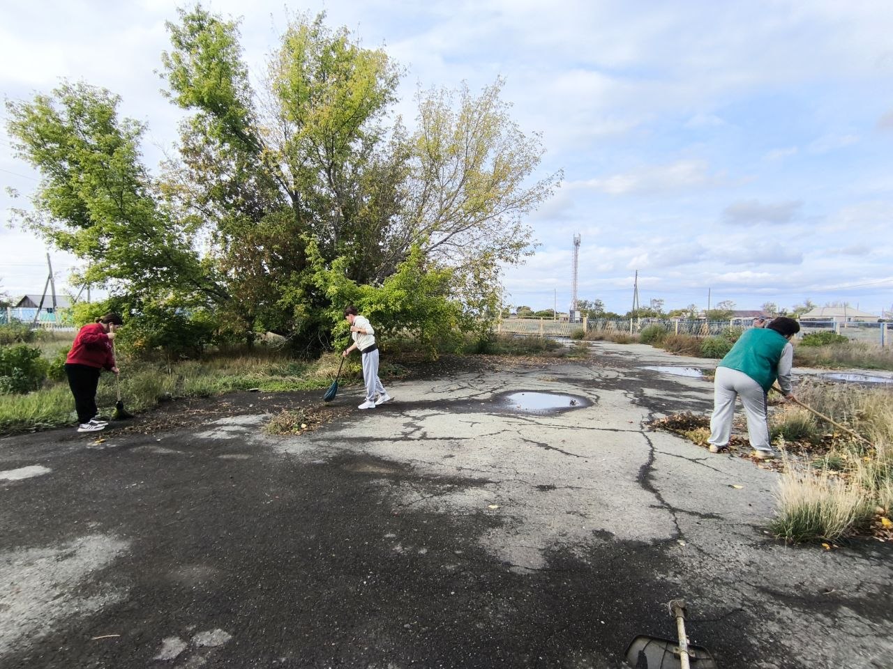 В селе Первомайское прошла экологическая акция «World Cleanup Day»