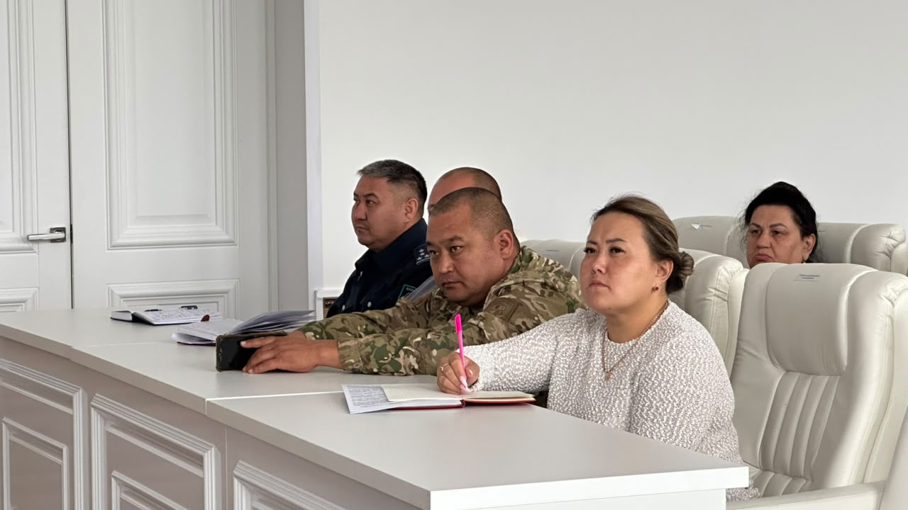 В районе Самар обсудили вопросы законности и правопорядка